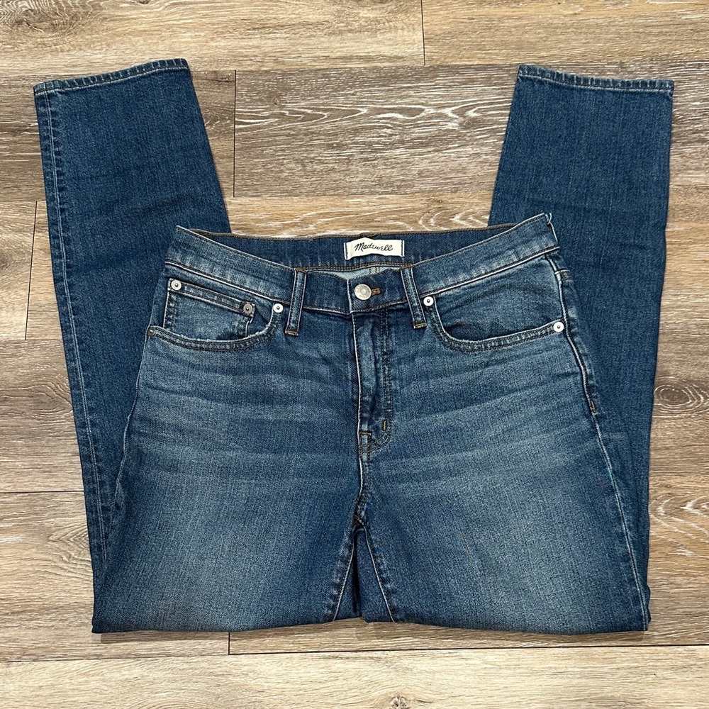 Like New! Madewell Medium Blue Slim Boy Jean